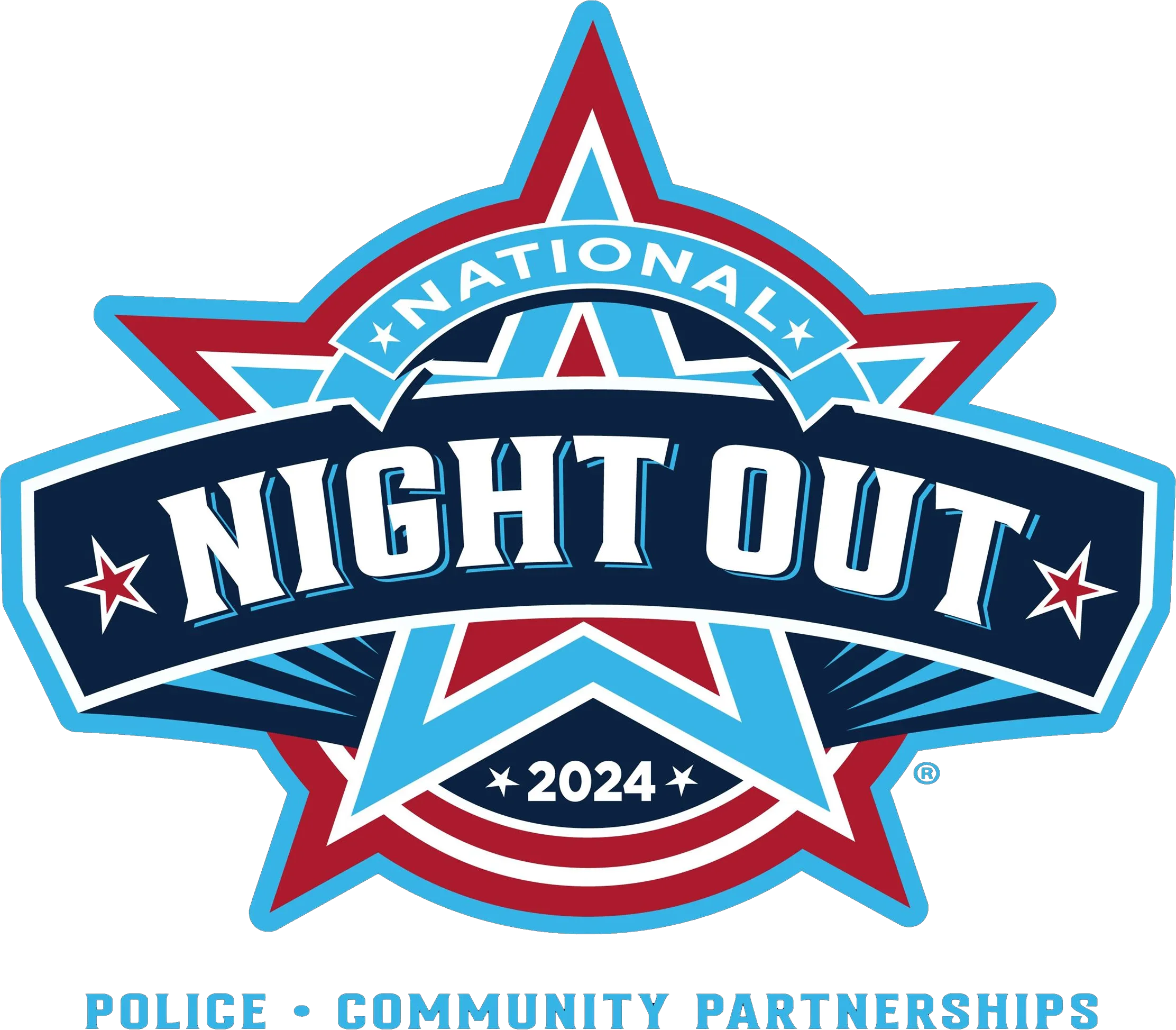 National Night Out 40 Year logo