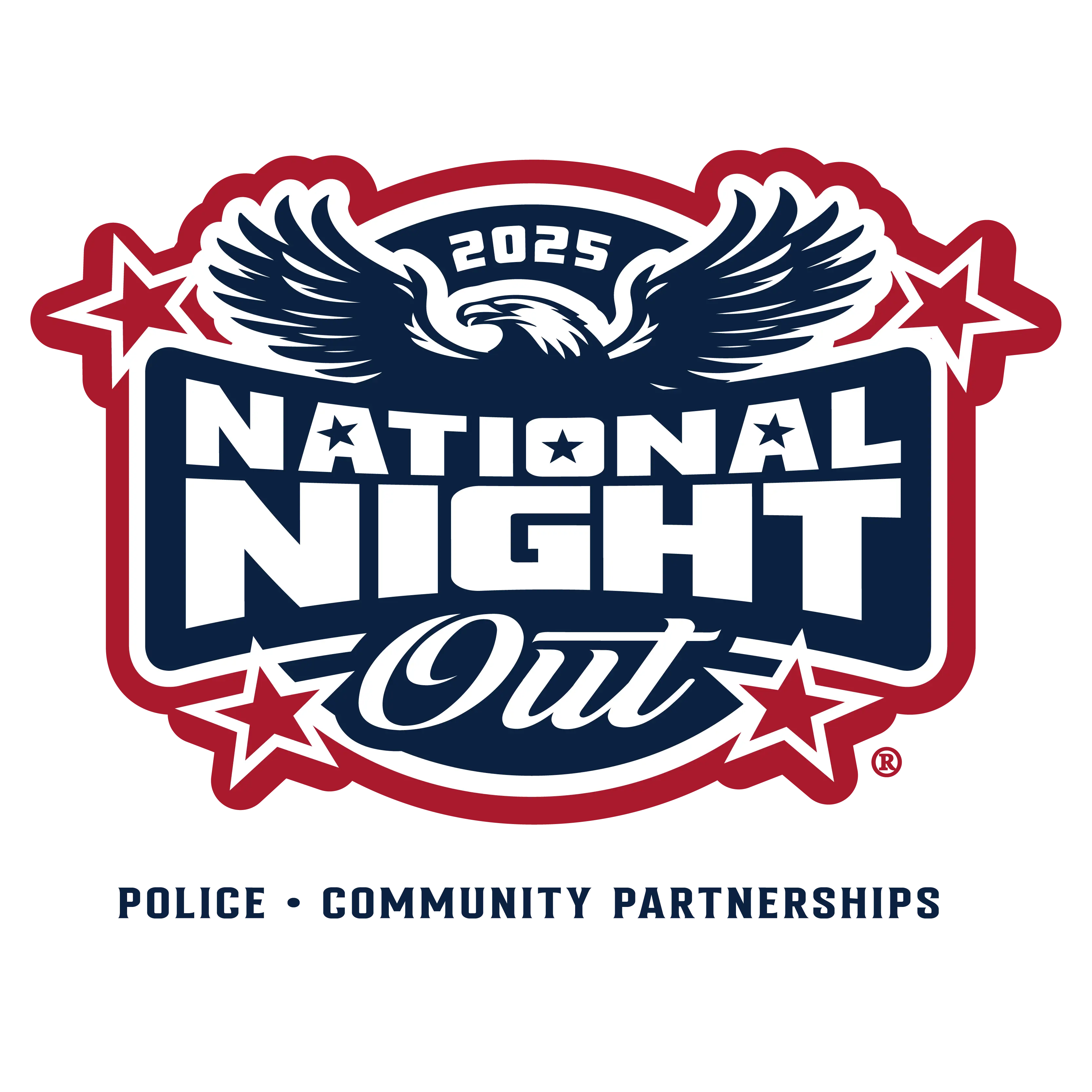 National Night Out 40 Year logo